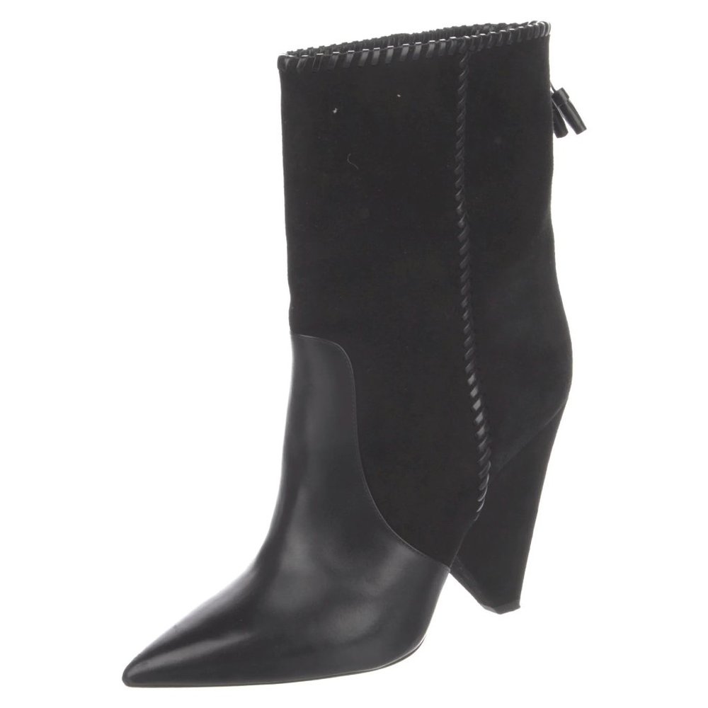 Saint Laurent Black Ankle Boots